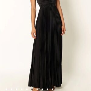 Petal & Pup Black Maxi Dress